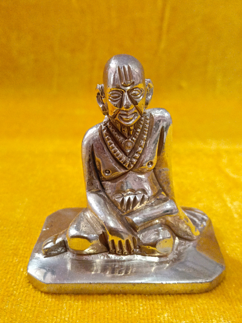 Pure Brass Swami Samarth Maharaj Idol For Home Temple( 2.5 inch)
