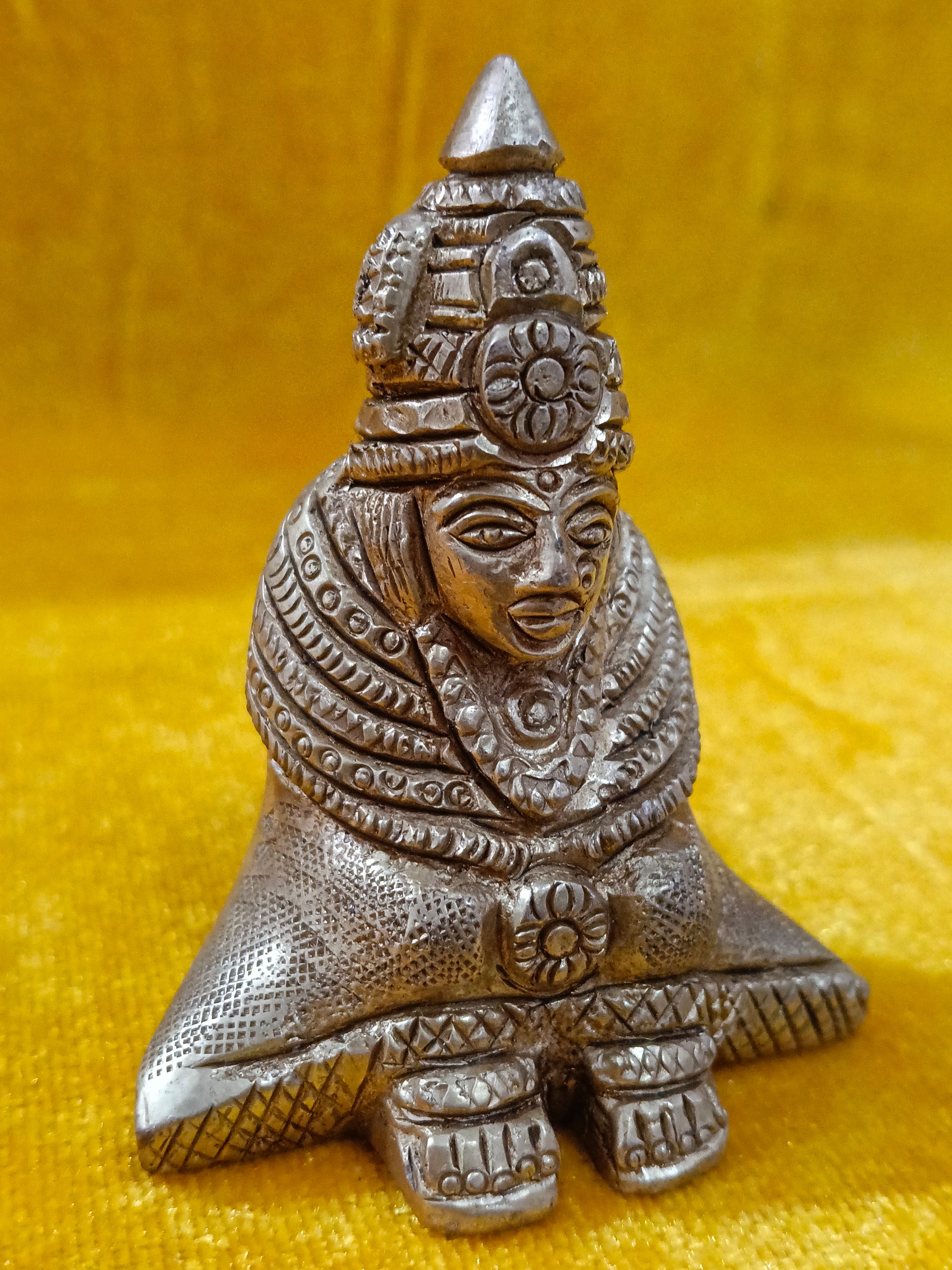 Pure Brass Tulja Bhavani Idol(3 inches)