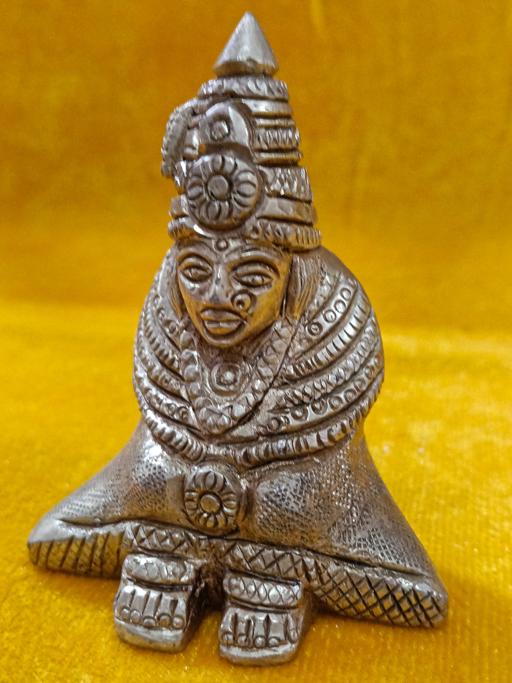 Pure Brass Tulja Bhavani Idol(3 inches)
