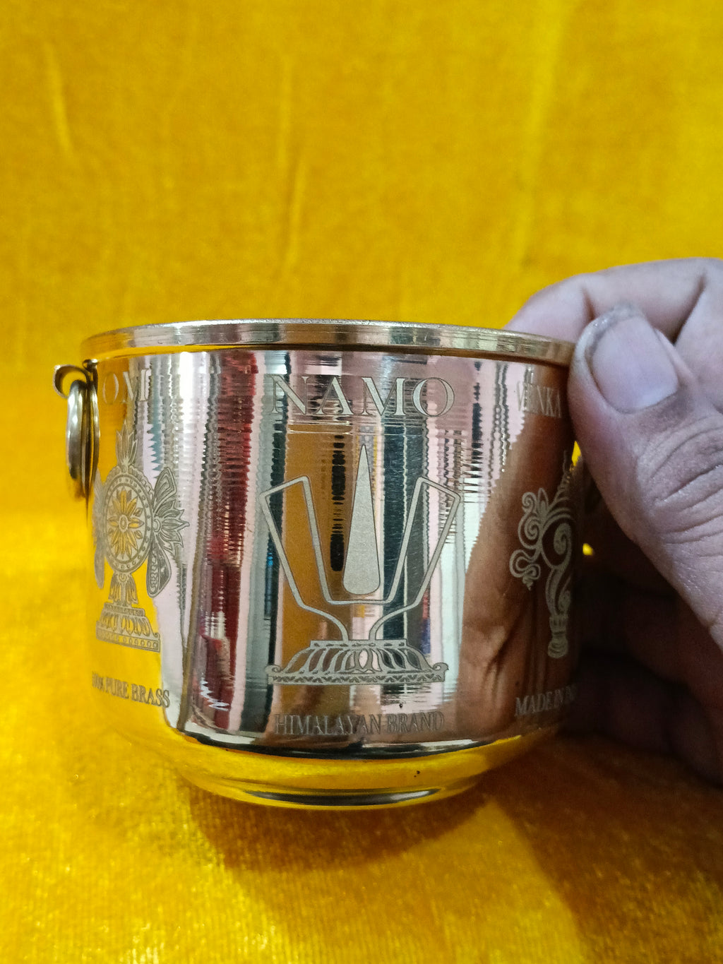 Pure Brass Balaji Ghangal Vessel